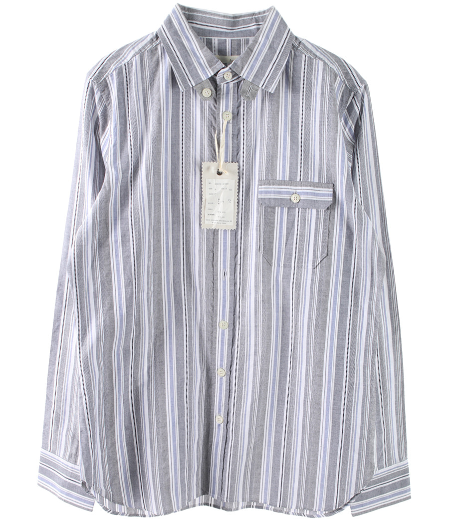 BERITH 코튼 큐프라 셔츠 새 제품 리테일가 19만원 남성 (L) 빈티지 편집샵