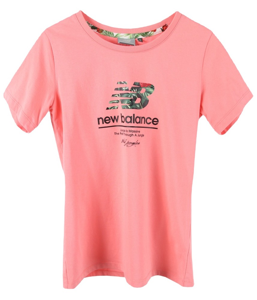 NEWBALANCE 뉴발란스 반팔 티셔츠 프린팅 코튼 폴리에스터