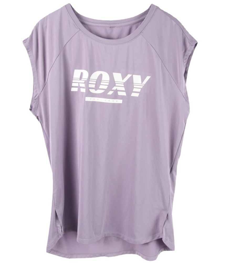 ROXY 록시 민소매 티셔츠 프린팅 폴리에스터 폴리우레탄