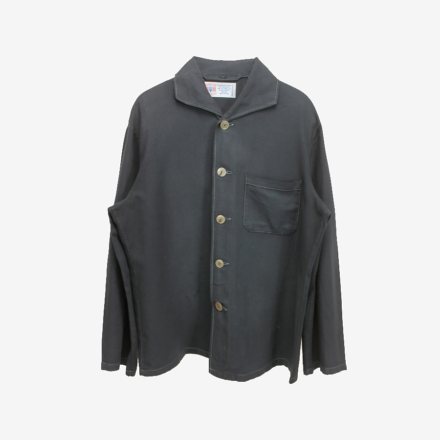 [SURPLUS]  코튼 자켓 Charcoal / size men L / made in USA 빈티지 편집샵