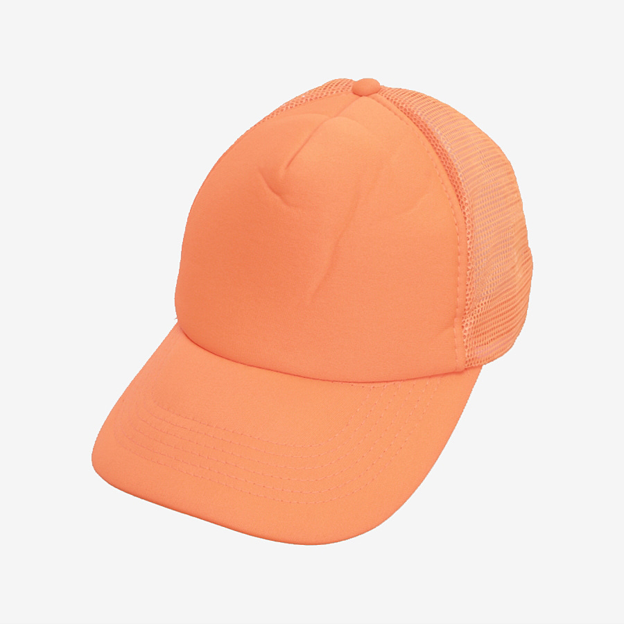 [CAPS]  폴리 볼캡 Orange / size unisex F 빈티지 편집샵
